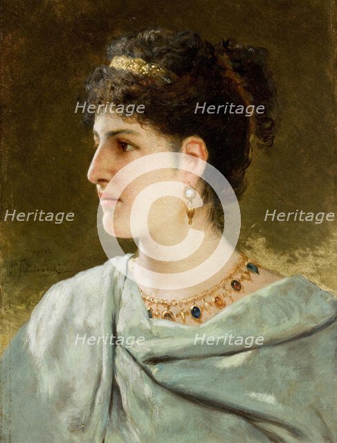 Roman Woman, 1890. Creator: Unknown.