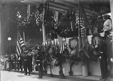 Lansing, Robert, Secretary of State, 1915-1920, Preparedness Parade, 1916. Creator: Harris & Ewing.