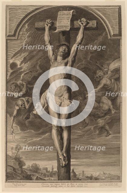Christ on the Cross, 1631. Creator: Paulus Pontius.