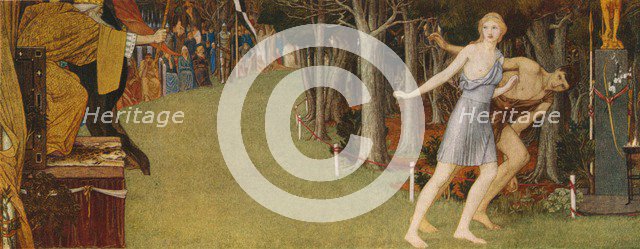 'Atalanta's Race', 1922, (1923). Artist: John Dickson Batten.