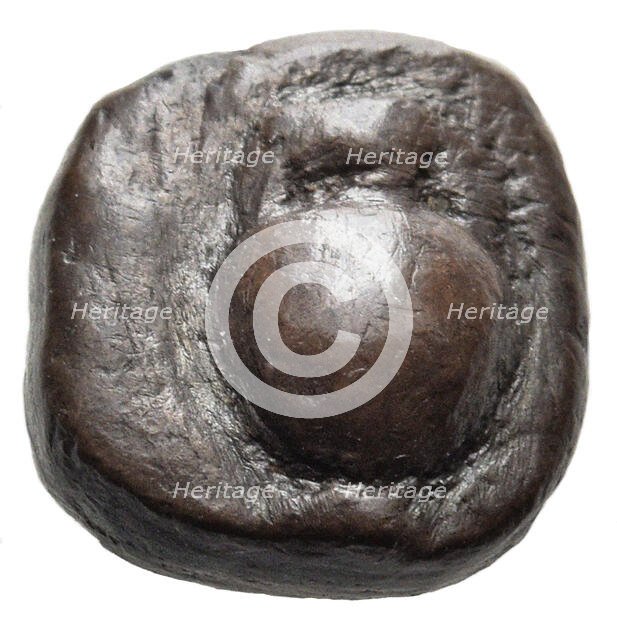 Drachm. Andros (Cyclades). Amphora, c 520 Bc. Creator: Numismatic, Ancient Coins  .