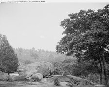 Little Round Top from Devil's Den, Gettysburg, Penn., between 1900 and 1906. Creator: Unknown.