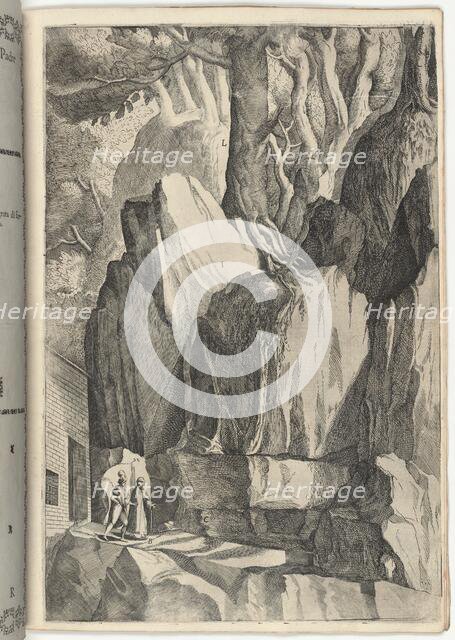 The Site of the Bed and Oratory of Saint Francis (Luogo del 'letto' e dell'oratorio di...)[plate R], Creator: Jacopo Ligozzi.