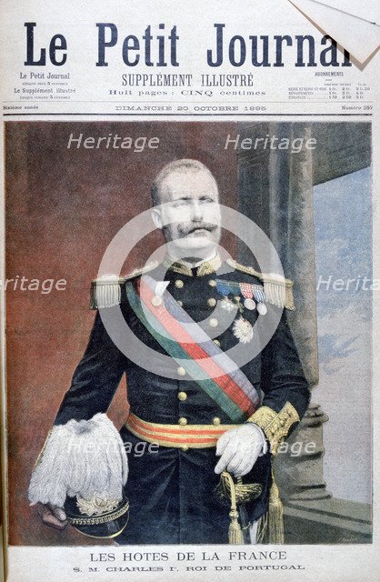 Charles I, king of Portugal, 1895. Creator: F Meaulle.