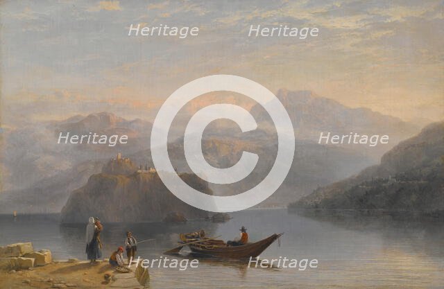Lago Maggiore (?), about 1860. Creator: James Baker Pyne.