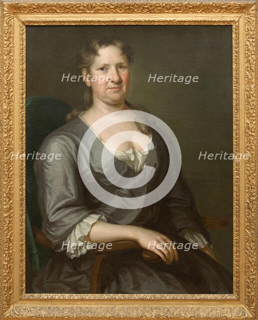 Mrs. John Pitts, 1735. Creator: John Smibert.