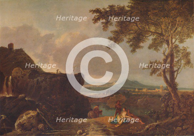 'The White Monk II', c1775, (1938). Artist: Richard Wilson.