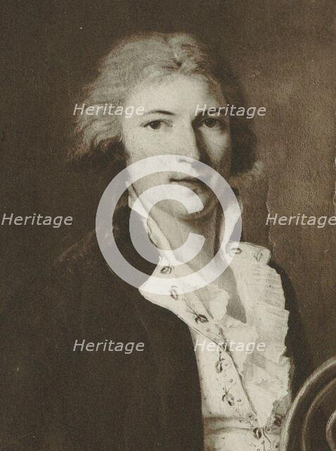 Portrait of the composer Frédéric Duvernoy (1765-1838), c. 1800. Creator: Anonymous.