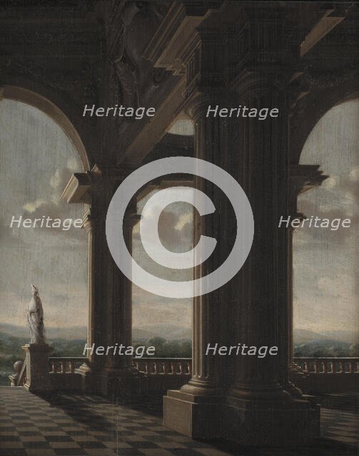 Architecture Piece, 1658. Creator: Daniel de Blieck.