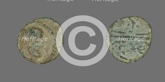 Coin Depicting the Hero Hercules, 2nd-1st century BCE. Creator: Unknown.