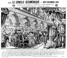 The First Vatican Council, Rome, 8 December 1869. Artist: Unknown