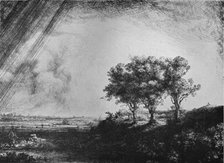 'The Three Trees', 1643. Artist: Rembrandt Harmensz van Rijn.