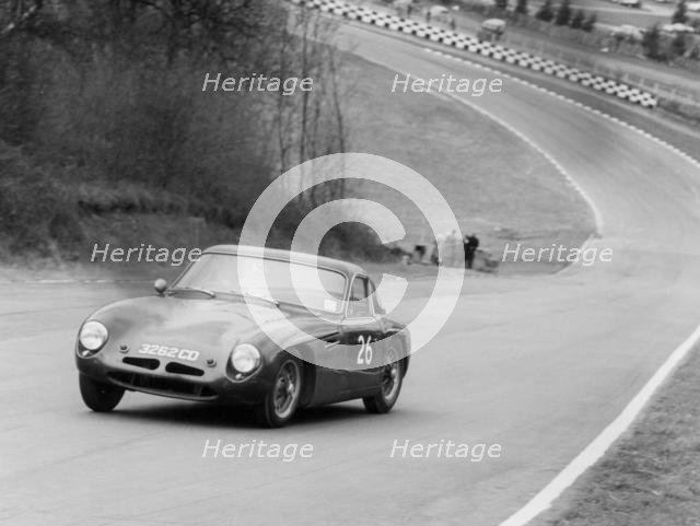 TVR Grantura, C. Saunders, Brands Hatch 1962. Creator: Unknown.