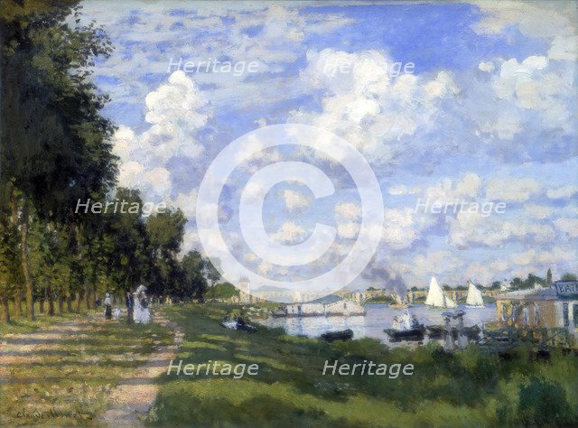 'The Marina at Argenteuil', 1872. Artist: Claude Monet