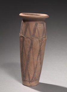 Wavy-Lined Jar, 4000-3000 BC. Creator: Unknown.
