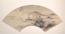 Misty Rain on the River in Spring. Creator: Wu Shixian.