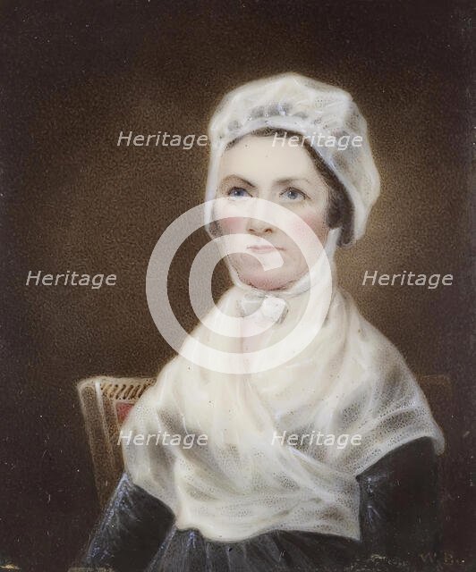 Mrs. John Barker (Wife of General Barker), c1800. Creator: William Russell Birch.