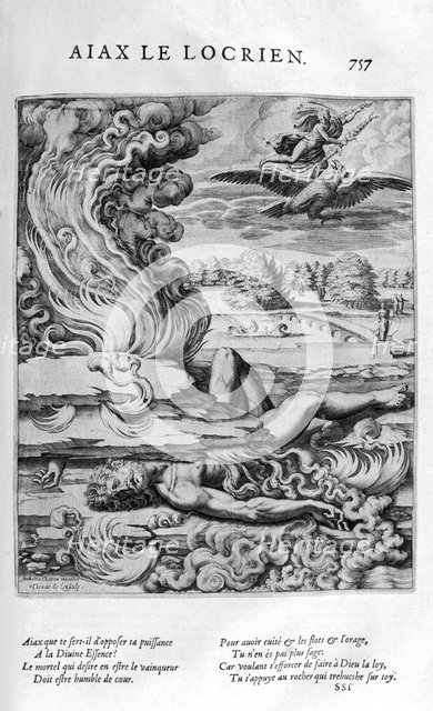 'Ajax the Lesser', 1615.  Artist: Leonard Gaultier