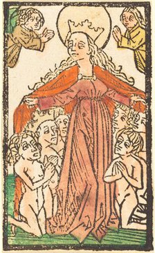 Madonna as a Protectress, c. 1470/1480. Creator: Unknown.