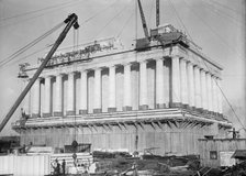 Lincoln Memorial - Under Construction, 1914. Creator: Harris & Ewing.
