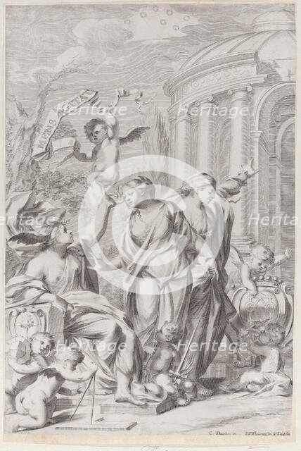 Thesis on the arts and sciences, 1664.  Creator: Johann Jakob Thurneysen the Elder.