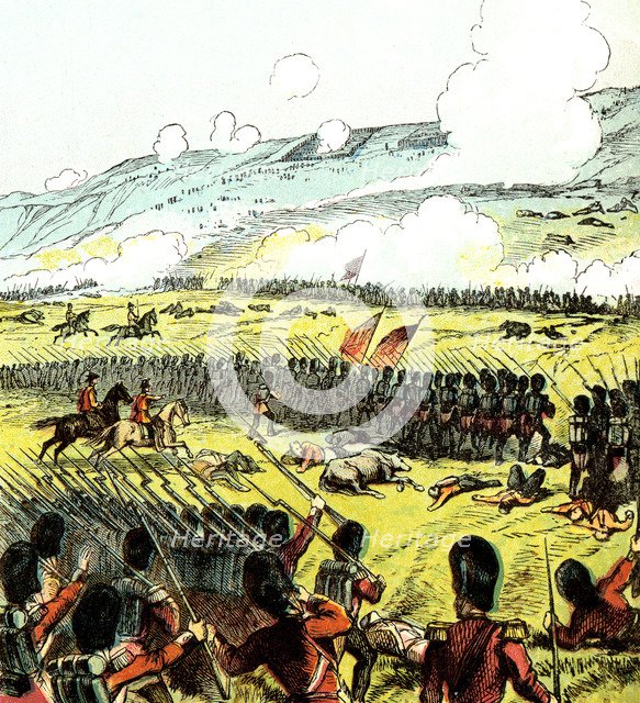 'The Battle of the Alma, 1854', (c1850s). Artist: Unknown