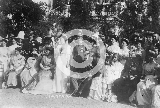 Wedding of Archduke Karl Franz Josef & Princess Zita, Kaiser Franz Joseph, 1911. Creator: Bain News Service.