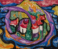 Painting no. 66, 1917. Creator: Heemskerck, Jacoba van (1876-1923).