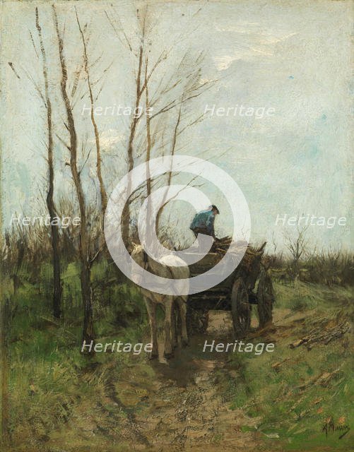 Gathering Wood. Creator: Anton Mauve.