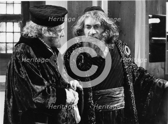 Frank Finlay (1926- ), British actor, as Shylock in 'The Merchant of Venice'. Artist: Unknown