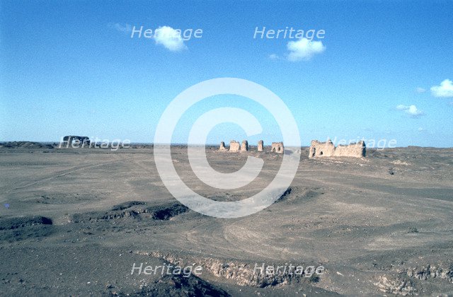 Ruins of the Caliph's Palace, Samarra, Iraq, 1977.