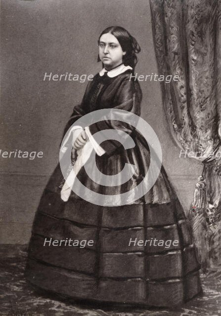 Portrait of Queen Victoria, 1851. Creator: Unknown.