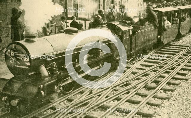 'A Royal Engine Driver', c1930. Creator: Fox.