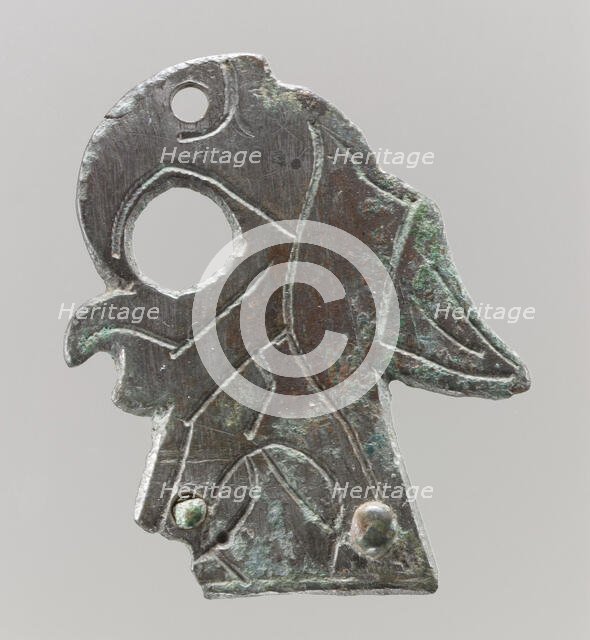 Shield Mount in the Shape of Bird, Frankish, second half 6th century. Creator: Unknown.