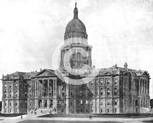 State House, Denver, Colorado, USA, c1900.  Creator: Unknown.