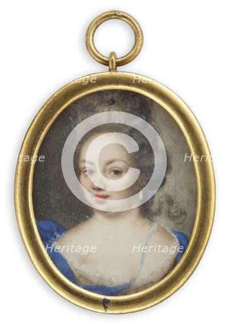 Portrait of a lady. Creator: Elias Brenner.