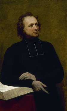 Portrait of Father Gaspard Deguerry, c1845. Creator: Ary Scheffer.