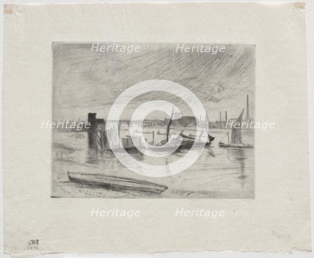 Early Morning, Battersea. Creator: James McNeill Whistler (American, 1834-1903).