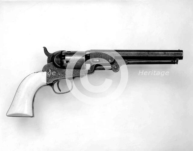 Colt Model 1849 Pocket Percussion Revolver, Serial no. 81015, American, Connecticut, ca. 1853. Creator: Samuel Colt.