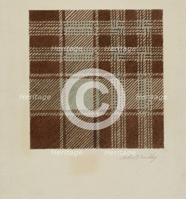 Shoulder Shawl, c. 1938. Creator: Merkley, Arthur G..