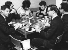 Students at lunch, Hillel House school, London, 15 October 1964. Artist: Unknown