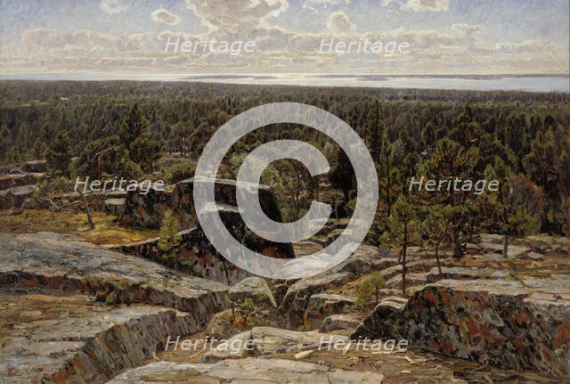 Landscape from aland, 1896. Creator: Victor Westerholm.