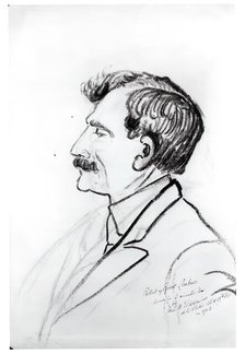 Lindner, Robert, Portrait Of, 1903. Creator: Louis Michel Eilshemius.