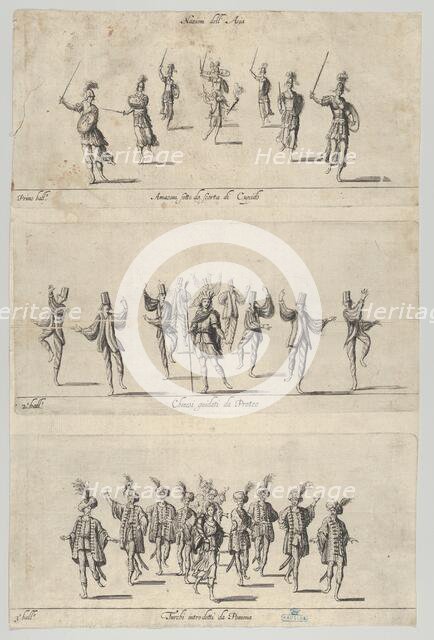 Nations of Asia ballets, 17th century., 17th century. Creator: Anon.