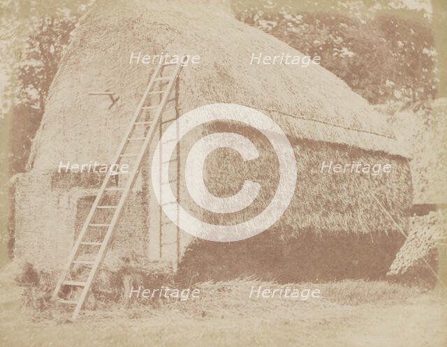 The Haystack, probably 1841. Creator: William Henry Fox Talbot.
