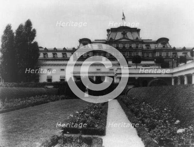 White House, 1600 Pennsylvania Avenue, Washington, D.C., 1921. Creator: Frances Benjamin Johnston.