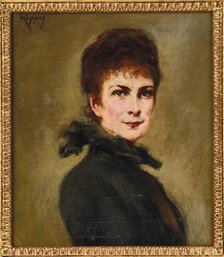 Portrait of Elisabeth of Bavaria. Creator: Koppay, Josef Arpád von (1859-1927).