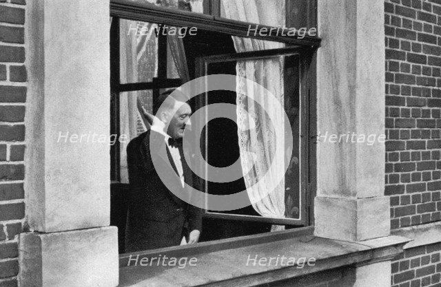 Adolf Hitler in Bayreuth, Germany, 1936. Artist: Unknown