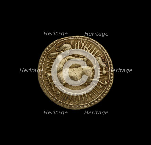 Mughal coin, 1605-1628. Artist: Unknown.