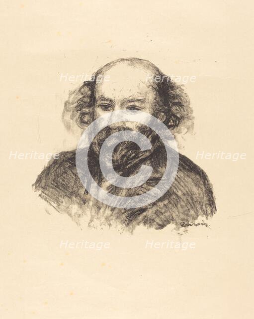 Paul Cézanne, 1902. Creator: Pierre-Auguste Renoir.